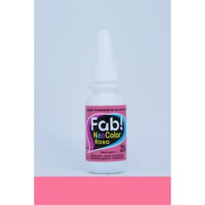 Corante Neocolor ROSA Fab Ind 25g Corante universal (lipossolu´vel e hidrossolu´vel) Use em Chantilly, Chocolate