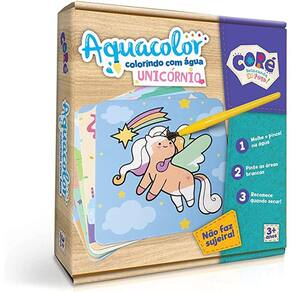 Aquacolor - Colorindo com Agua - Unicornios - 2929 TOYSTER