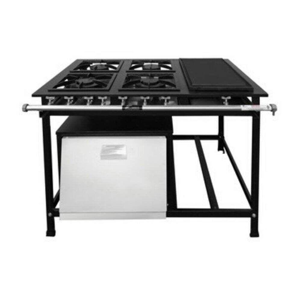 Fogão 4 Bocas Fundiferro Preto – Ff171