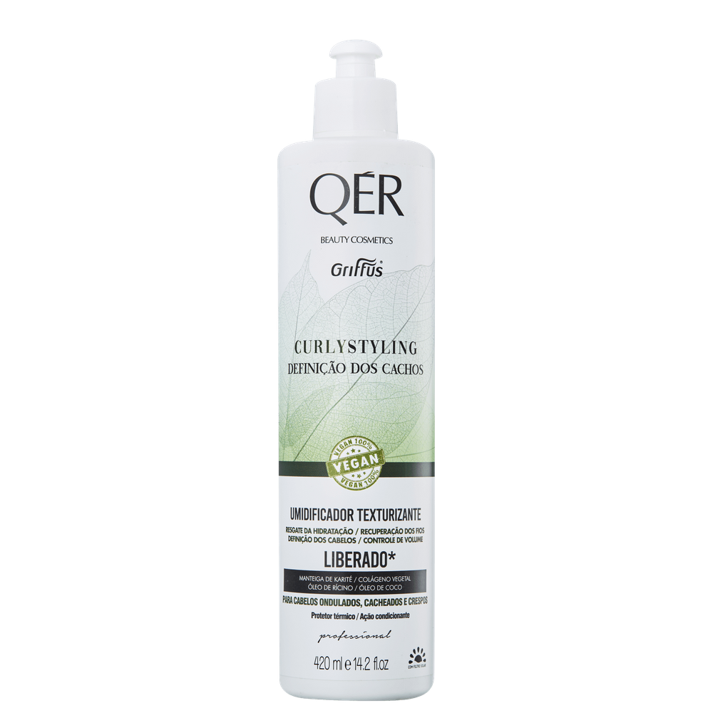 Griffus QÉR Beauty Cosmetics Curly Styling - Umidificador Texturizante 420ml