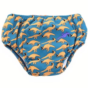 Sunga Fralda Eco Dino Azul Pipa