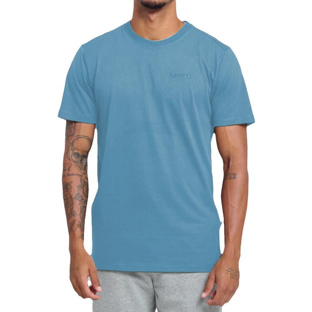 Camiseta Oakley Bark Masculina WT23 Solar Blue