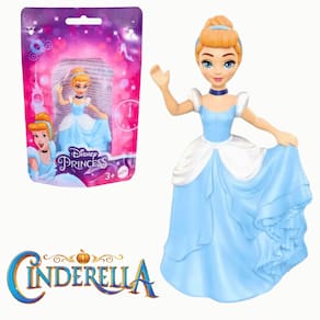 Mini Boneca Infantil Princesa Disney Cinderela 5 cm Mattel