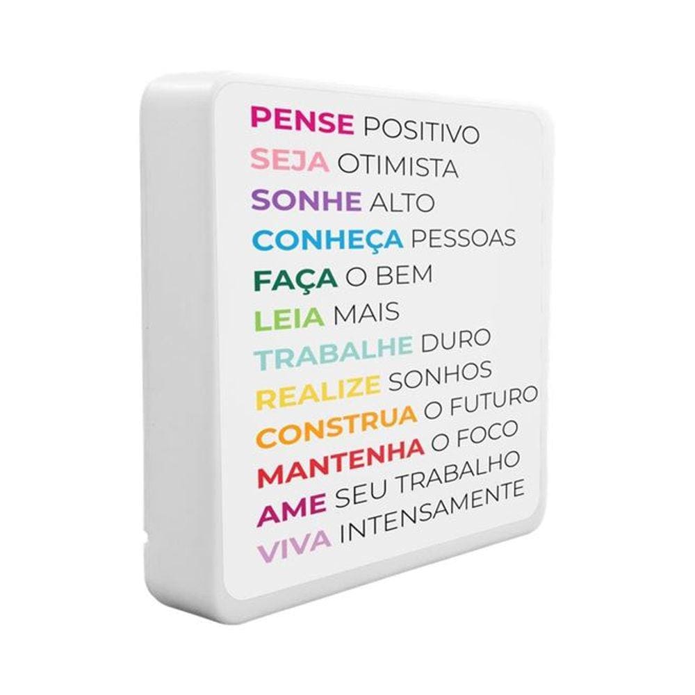 Luminária Box Motive-se USB