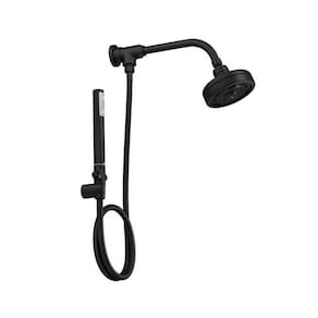 Kit Chuveiro Acqua Plus +Desv Black Matte 1990.Bl.Std.Kit.Mt