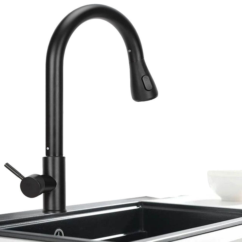 Torneira Gourmet de Cozinha Monocomando Misturador de Temperatura Água Quente e Fria com Ducha Extensível 50cm + Kit Instalação