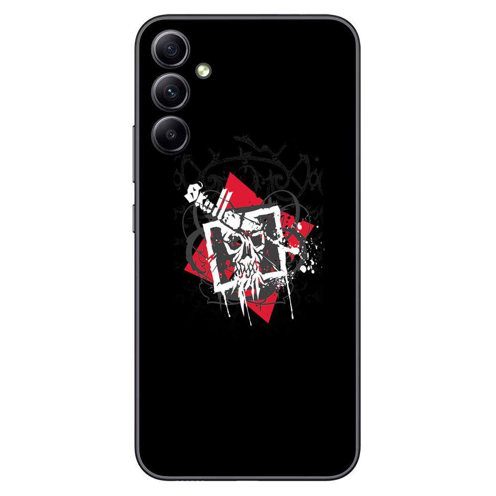 Capa Adesivo Skin015 Verso Para Samsung Galaxy A34