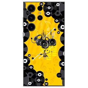 Capa Adesivo Skin354 Verso Para Samsung Galaxy S23 Ultra