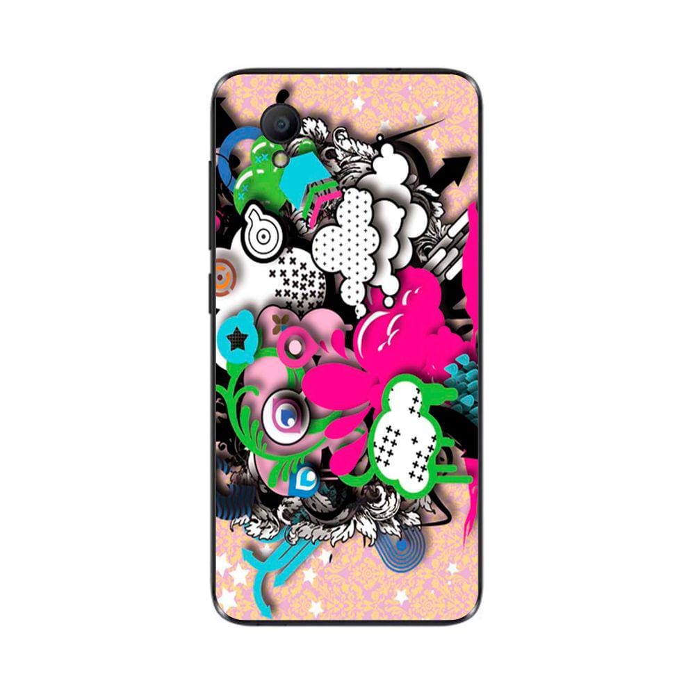 Capa Adesivo Skin104 Verso Para TLC L5