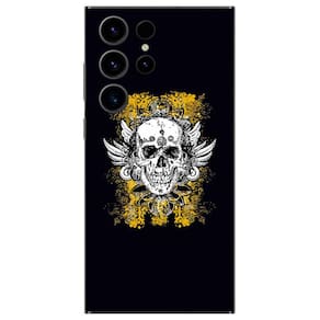 Capa Adesivo Skin374 Verso Para Samsung Galaxy S23 Ultra