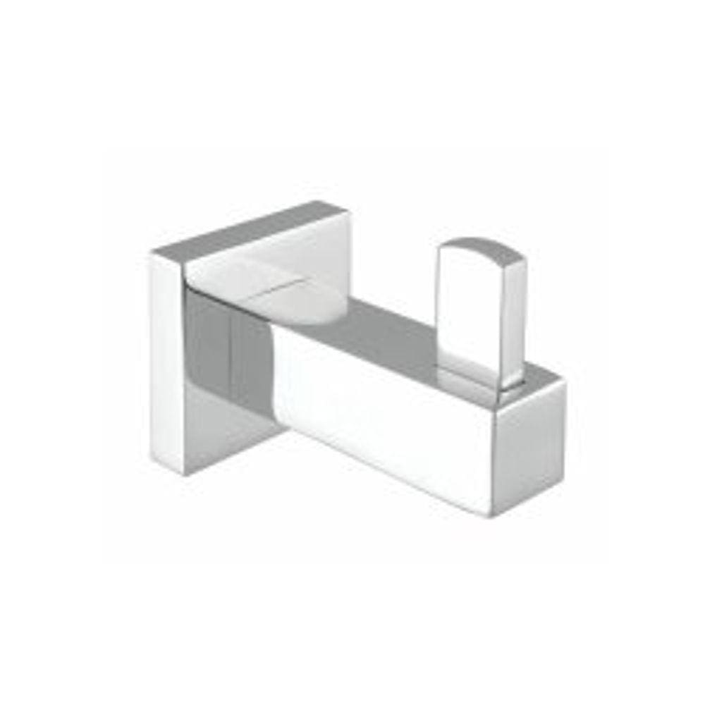 Cabide Athena Cromado quadrado