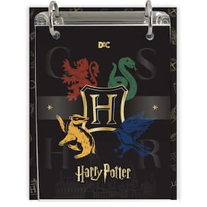 Mini Ficheiro Vertical Com Capa Em PVC Cristal - Harry potter