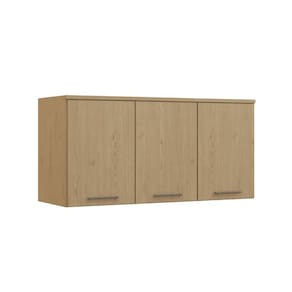 Armário Aéreo Modulado Elegance c/3 Portas - Carvalho