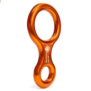 Freio Oito (8) Em Alumínio Classic Laranja 35kn Usclimb
