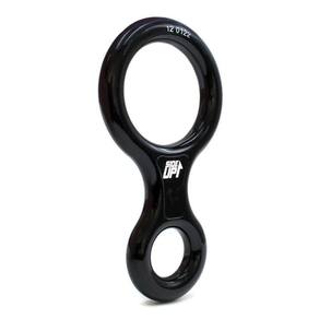 Freio Oito (8) Em Alumínio 35kn Sideup Preto