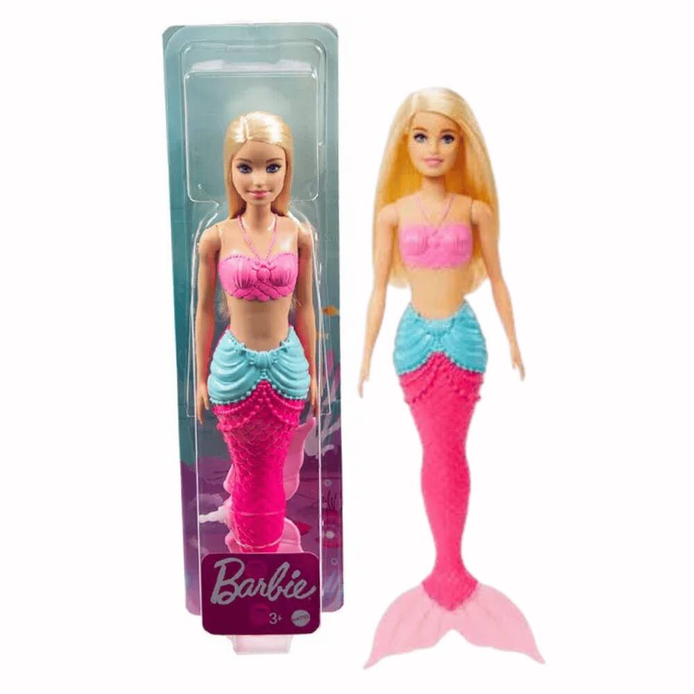 Barbie Sereia com Golfinho - Mattel - Bonecas - Compra na