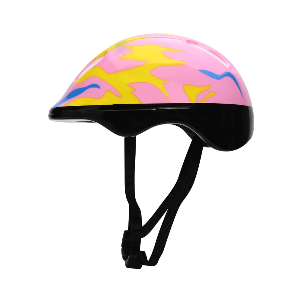 Capacete Rosa Chamas Zippy Toys