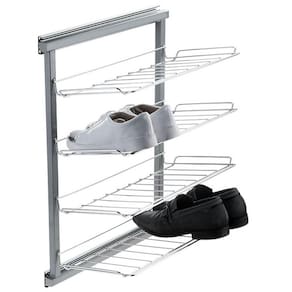 Sapateira Vertical Lateral Grande Deslizante Closet Aramada para Sapatos com Corrediças