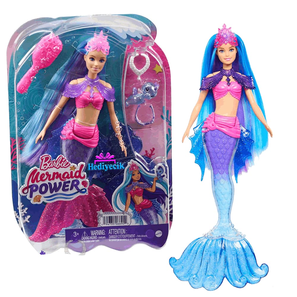 Cabeça Da Boneca Barbie Dreamtopia Sereia Pentear Cabelo Top - Manias da  Karla do  - Loja Virtual