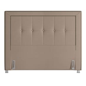 Cabeceira Cama Box Casal 140Cm Paolla P02 Linho Bege