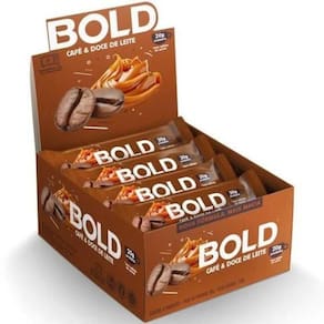 BOLD BAR Cx 12un de 60g Bold Snacks - Café e Doce de leite