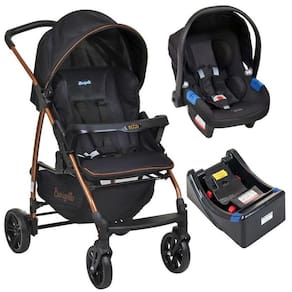 Carrinho Ecco Preto Cobre Com Touring X Preto E Base