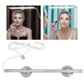 Bastao Led Slim Espelho Camarim Maquiagem Estudos Mesa Quarto Sala Iluminaçao Potente Resistente Branco Frio Multiuso