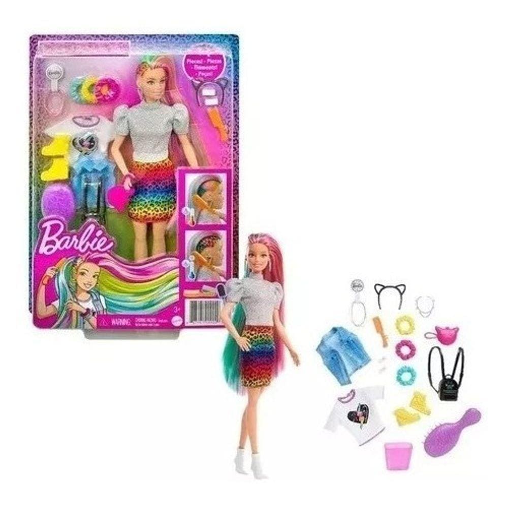 Boneca Penteado Vestir-se Girl Maquiagem Conjunto 48pcs