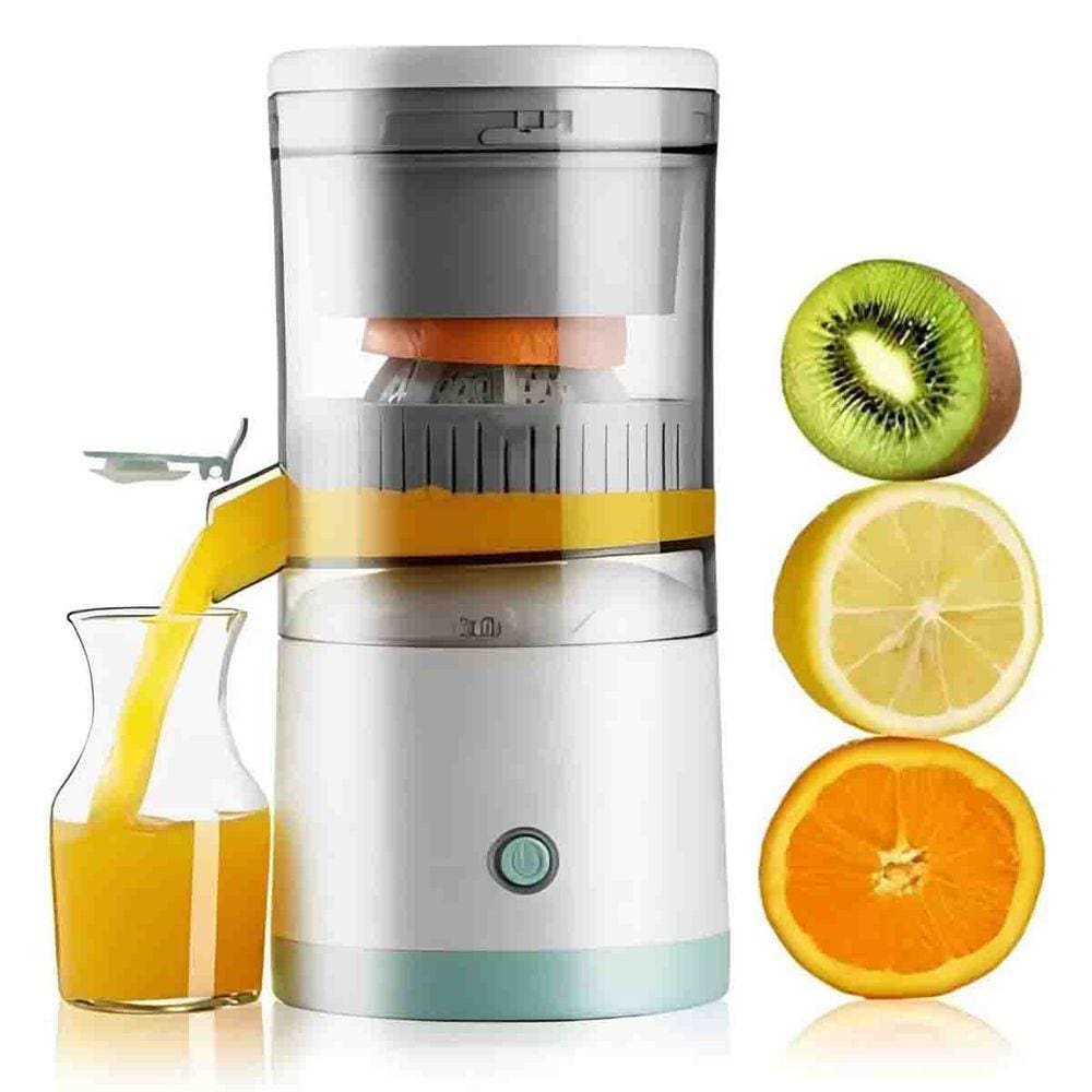 Espremedor Fruta Suco Natural Sem Fio Portatil 45W Laranja Limao Melancia Culinaria Cozinha Cocçao Casa