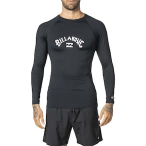 Camiseta Billabong Surf Manga Longa Arch WT23 Preto