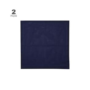 Jogo de 2 Guardanapos Wolff de Algodão Azul Escuro 40cm
