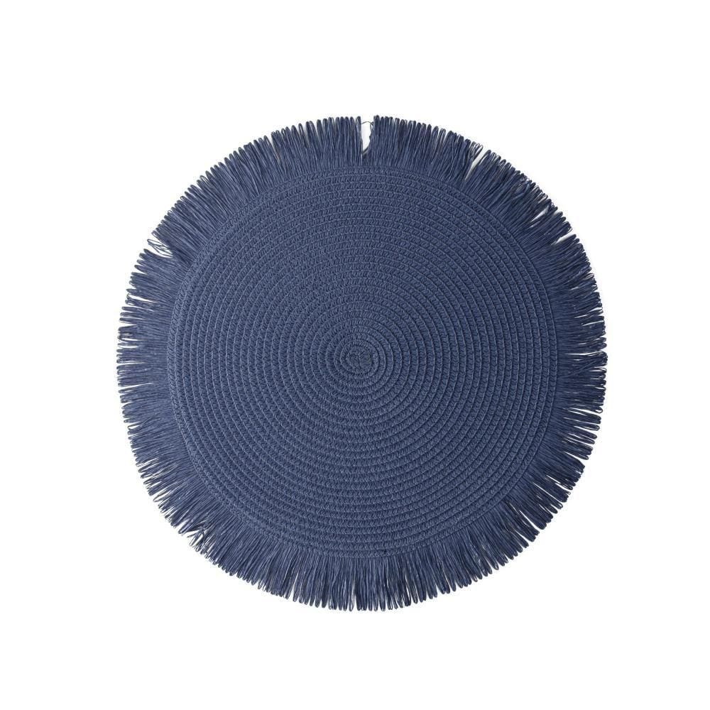 Lugar Americano Wolff de Papel Azul Escuro 38cm