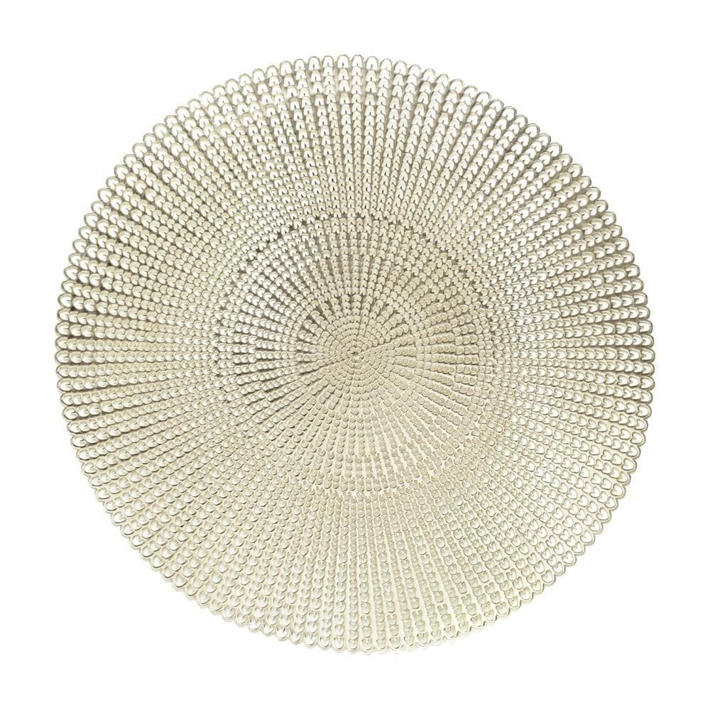 Lugar Americano Wolff Lux de PVC Gold 41,5cm