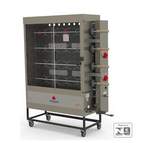 Forno Assador Rotativo Progás PR-621 A gás Bivolt 40Kg/ 20 Frangos