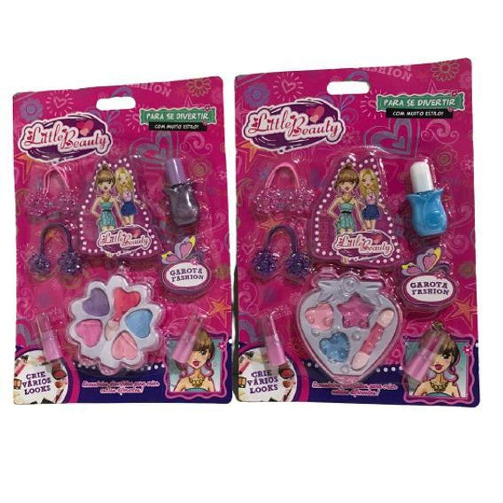 Brinquedo Infantil Kit Maquiagem para Boneca