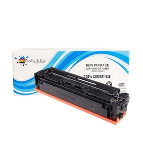 TONER COMPATÍVEL COM HP CF501A 202A M281FDW M254DW M-281FDW M-254DW Ciano 1.300 Páginas - Cartucho & Cia