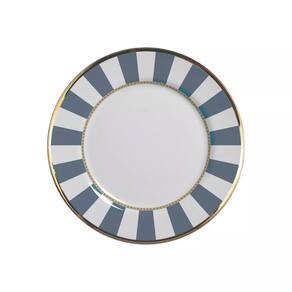 Conjunto de 6 Pratos de Sobremesa - Blue Strip