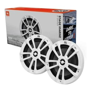 Par de Alto Falantes Maritimo 8 JBL Stage Marine 250 Watts Rms - Branco