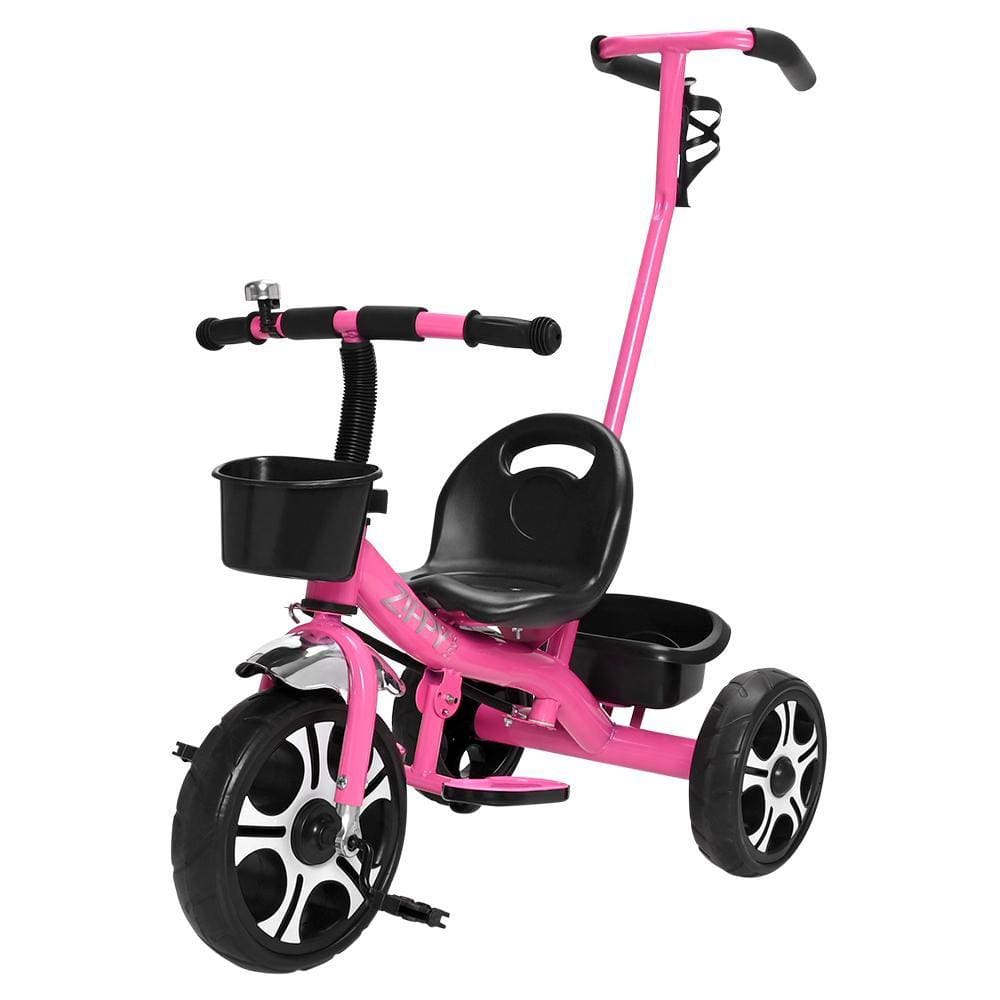 Triciclo Infantil Apoiador e Cesta Suporta 25Kg Zippy Toys