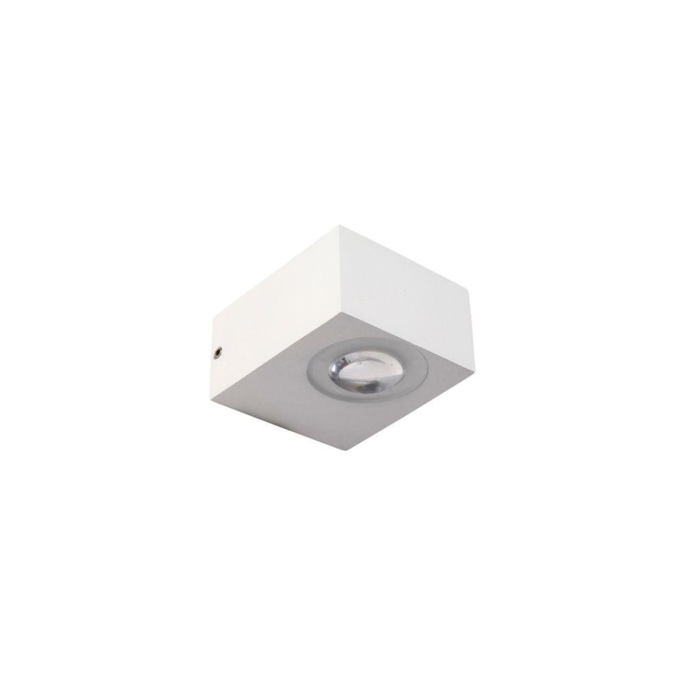 Arandela Nordecor Foluí 6W Led Bivolt Branco 3000K Luz Amarela