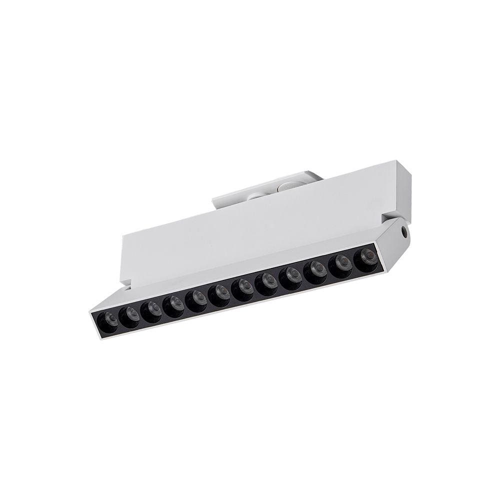 Módulo Led Projetor para Trilho Nordecor Duli 12W 22Cm Bivolt Branco 3000K Luz Amarela