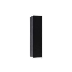 Arandela Nordecor Mitel 6W Led Bivolt Preto 3000K Luz Amarela