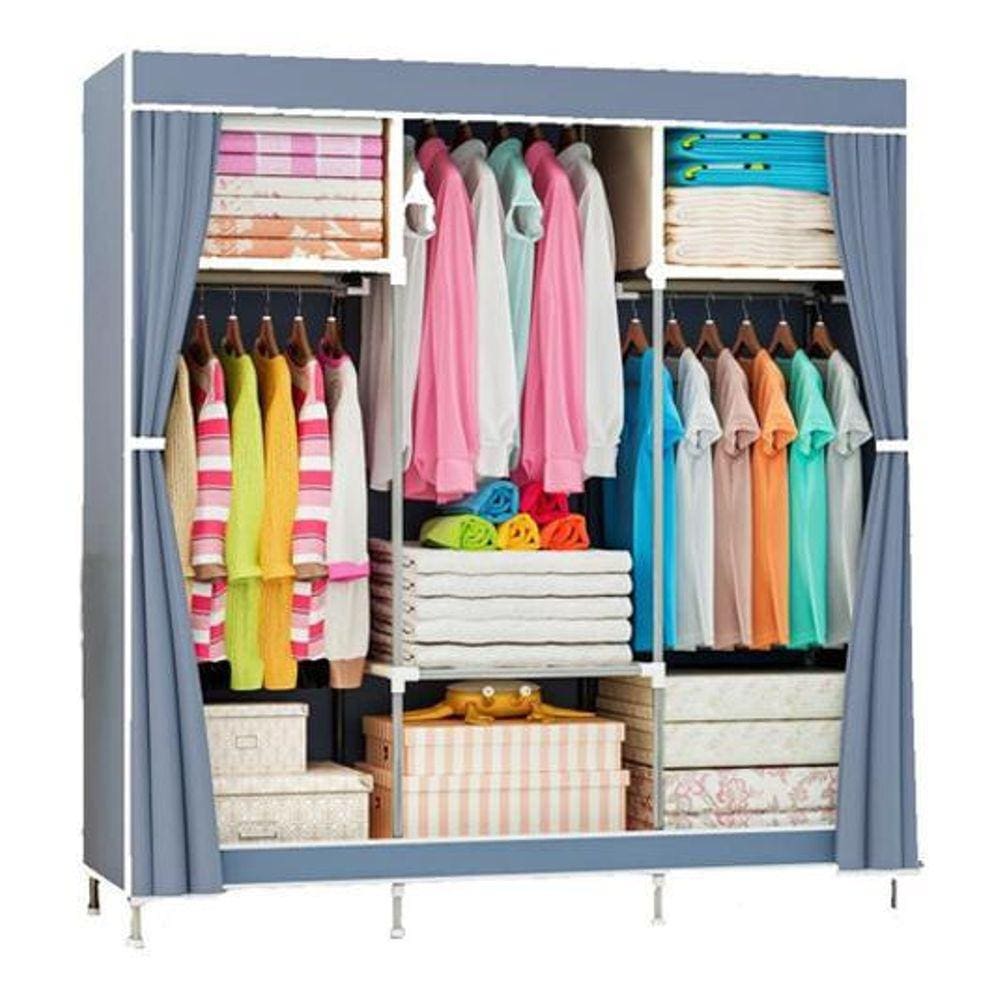 Armário Organizador Guarda Roupa Arara De Roupas Toalhas Cab