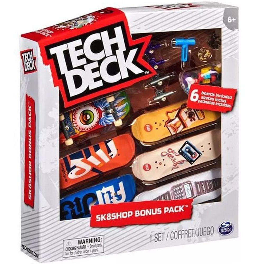 Compre Kit 2 Skate de Dedo com Obstáculo e Card Zero - Tech Deck