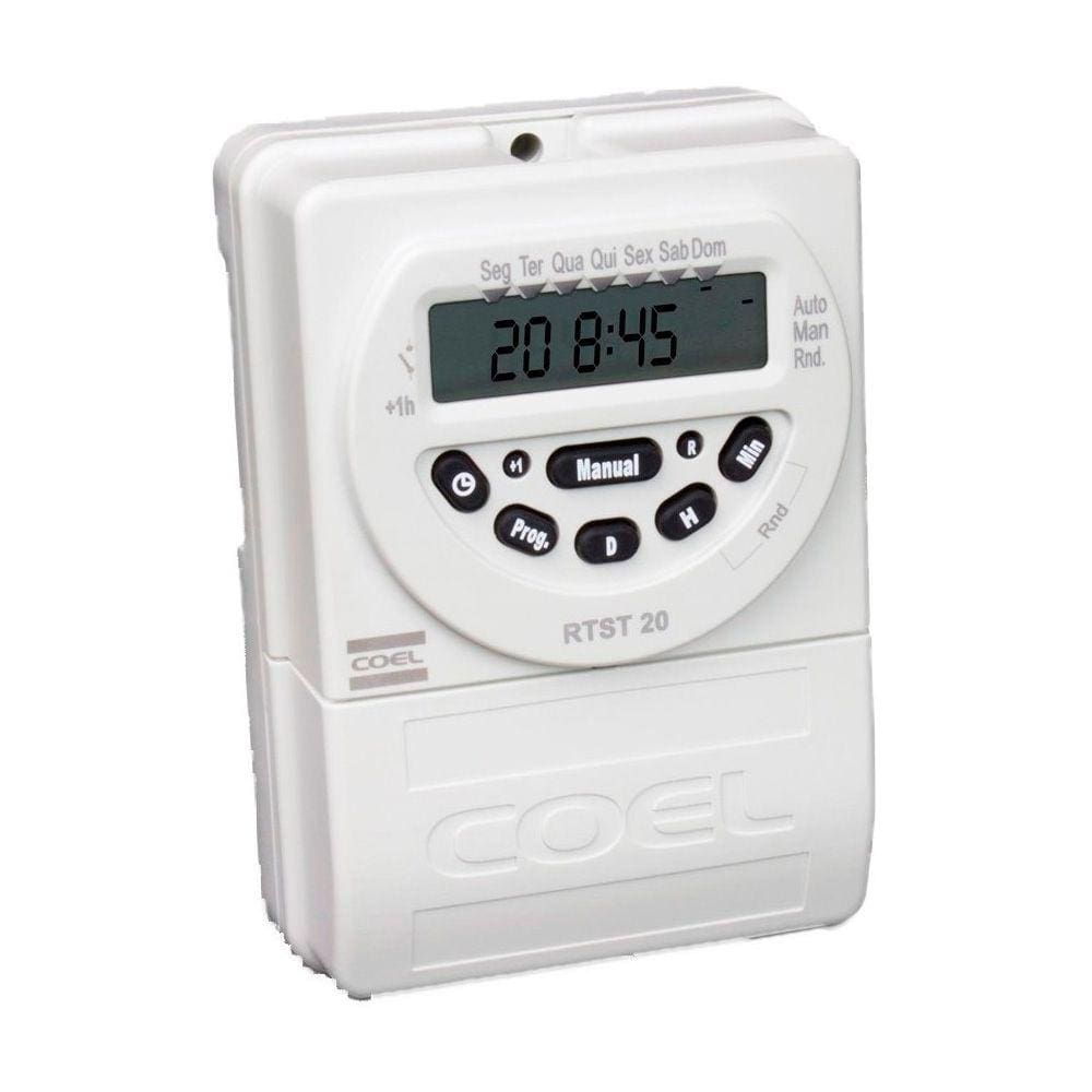 Timer Temporizador Digital Coel Bivolt Programador Rtst20