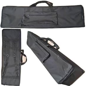 Capa Teclado Kurzweil Ka110 Nylon Master Luxo Preto Carbon