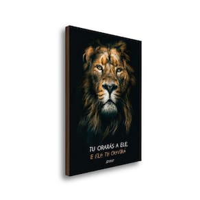 Quadro Decorativo Grande Sala E Quarto Leão Realista 70X100