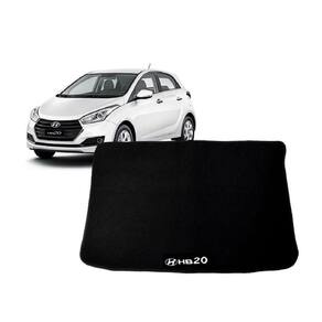 Tapete De Porta Malas Hb20 Hatch Carpete Com A Base Pinada