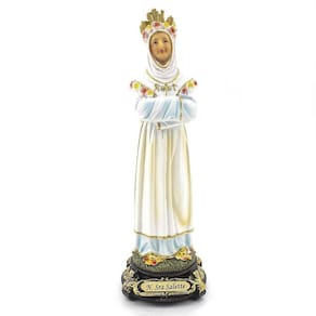Imagem Nossa Senhora De La Salette Importada Resina 21 Cm