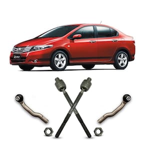 2 Terminal Direção + Barra Axial Honda City 2009 10 11 12 13